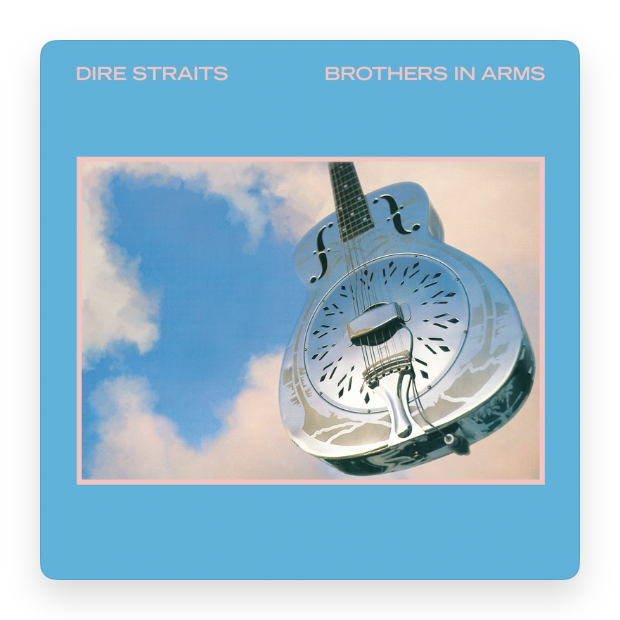 The Brothers in Arms album cover.