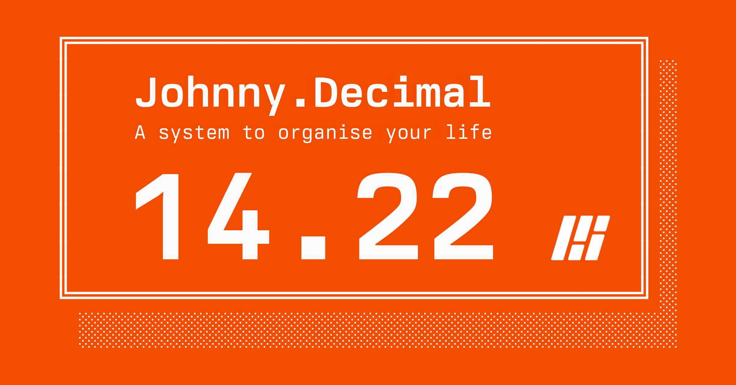 14.22 The Workshop • Johnny.Decimal